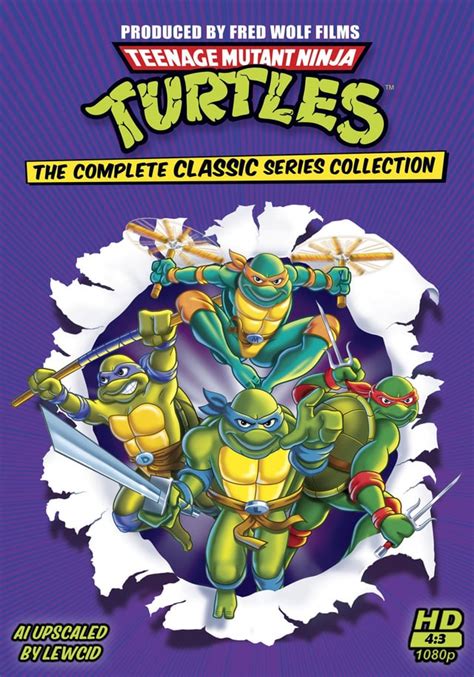 Teenage Mutant Ninja Turtles (1987) 1080p AI Upscale.